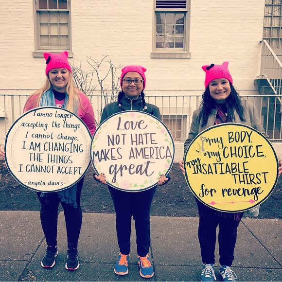 Pink Pussyhat Women’s March on Washington - Picture 13 of 13